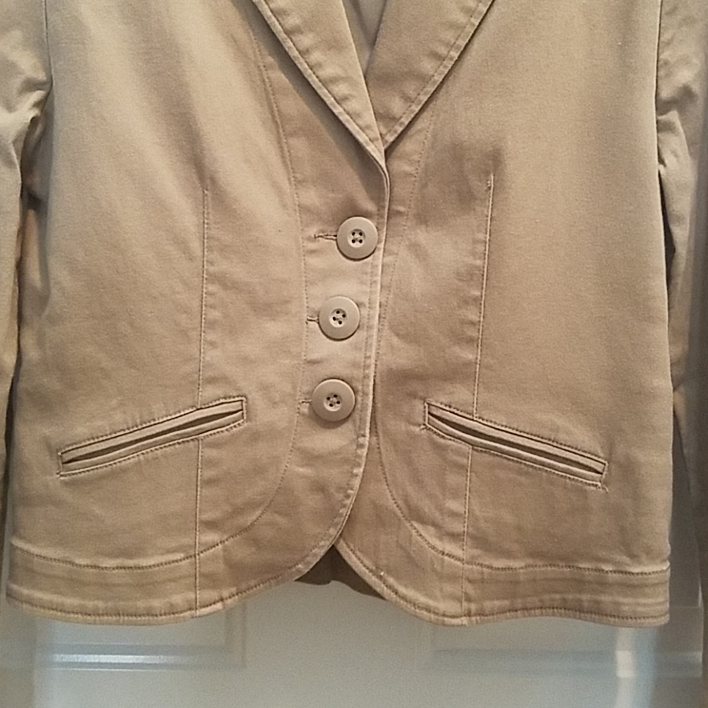 Zinc tan jacket-NWOT! - Picture 2 of 7